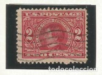 Sellos: SELLO USA SCOTT 370 A&Ntilde;O 1909 USADO ALASKA YUKON PACIFIC EXPOSITION ISSUE