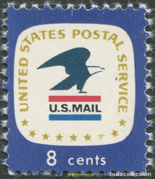 Sellos: 161943 MNH ESTADOS UNIDOS 1971 EMBLEMA DEL SERVICIO POSTAL DE ESTADOS UNIDOS (USPS)