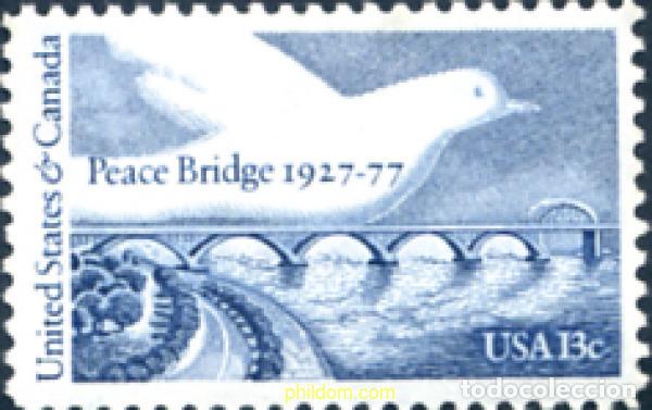 Briefmarken: 33008 MNH ESTADOS UNIDOS 1977 50 ANIVERSARIO DEL PUENTE DE LA PAZ EN BUFALO