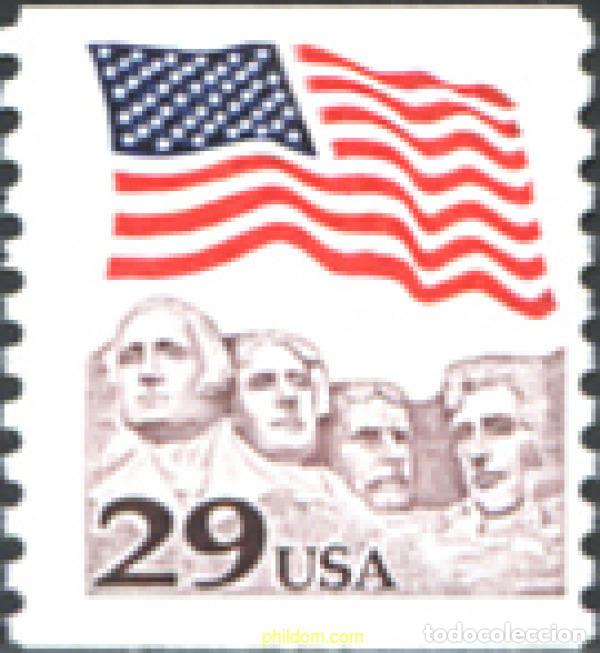 Sellos: 249228 MNH ESTADOS UNIDOS 1991 BANDERAS