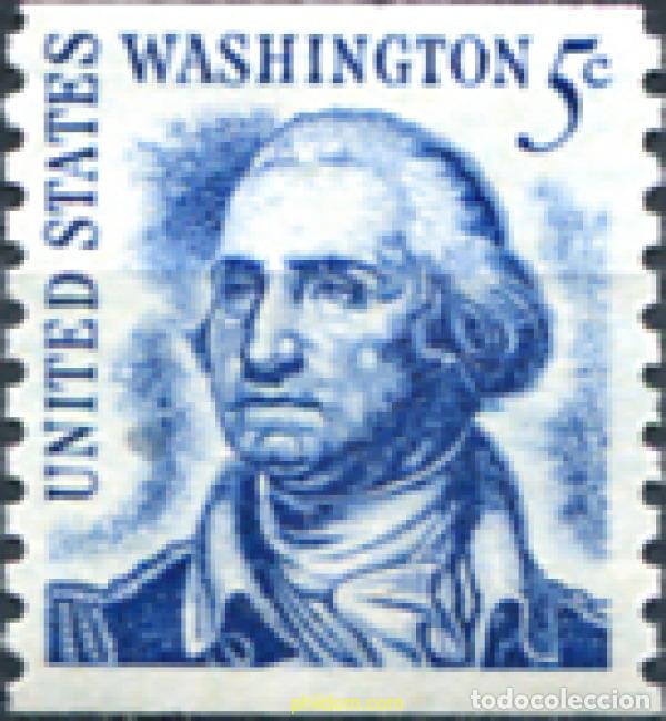 Sellos: 310921 MNH ESTADOS UNIDOS 1966 GEORGE WASHINGTON (1732-1799)