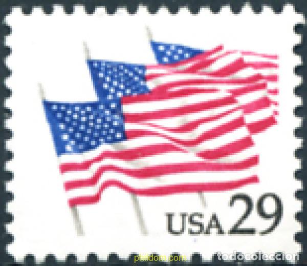 Sellos: 248482 MNH ESTADOS UNIDOS 1991 BANDERAS