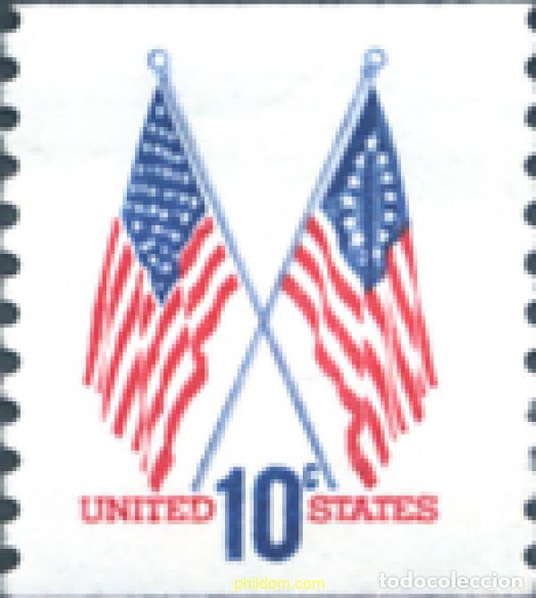 Sellos: 311000 MNH ESTADOS UNIDOS 1973 BANDERAS