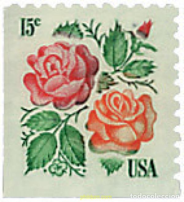Sellos: 88755 MNH ESTADOS UNIDOS 1978 SOCIEDAD AMERICANA DE LA ROSA