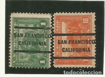 Sellos: SELLO USA SCOTT 397 400A A&Ntilde;O 1913 USADO CANCELED SAN FRANCISCO CALIFORNIA