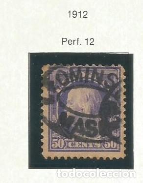 Sellos: SELLO USA SCOTT 422 A&Ntilde;O 1912 USADO