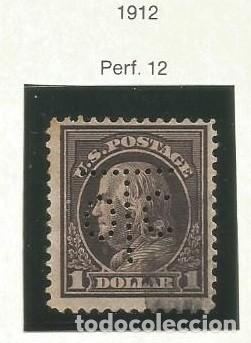 Sellos: SELLO USA SCOTT 423 A&Ntilde;O 1912 USADO