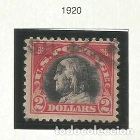 Sellos: SELLO USA SCOTT 547 A&Ntilde;O 1920 USADO