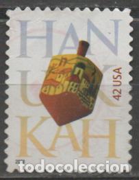 Sellos: ESTADOS UNIDOS IVERT N&ordm; 4133, Hanukkah. Fiesta jud&iacute;a de las luces, nuevo **
