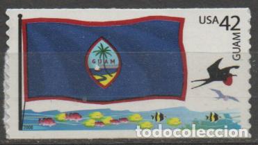 Sellos: ESTADOS UNIDOS IVERT N&ordm; 4096, BANDERA DE LA ISLA DE GUAM. NUEVO **