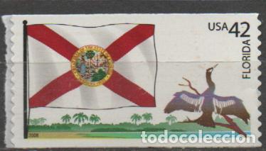 Sellos: ESTADOS UNIDOS IVERT N&ordm; 4094, BANDERA DE FLORIDA. NUEVO **