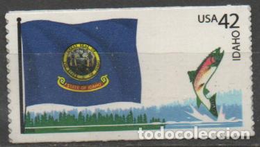 Sellos: ESTADOS UNIDOS IVERT N&ordm; 4098, BANDERA DE IDAHO. NUEVO **