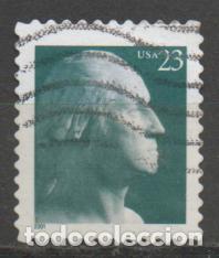 Sellos: ESTADOS UNIDOS IVERT N&ordm; 3244, GEORGE WASHINGTON, USADO, USADO
