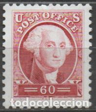 Sellos: ESTADOS UNIDOS IVERT N&ordm; 2607, Exposici&oacute;n Filat&eacute;lica Mundial PACIFIC '97, George Washington, NUEVO **
