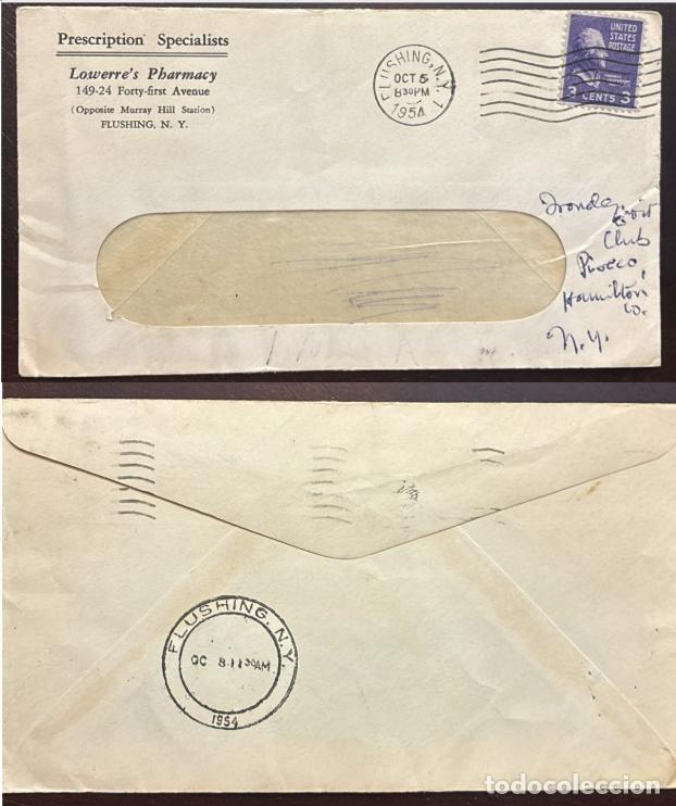 Sellos: TS) 1954 UNITED STATES, CANCELLATION STAMP,WITH PRESIDENT THOMAS JEFFERSON,VF.