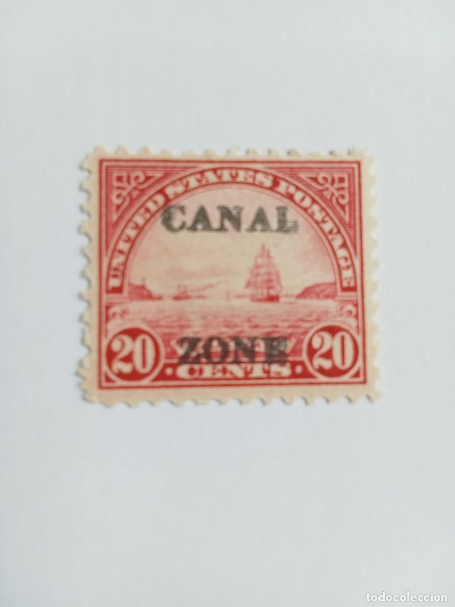 Sellos: SELLO DE LOS ESTADOS UNIDOS DE LA ZONA DEL CANAL, A&Ntilde;O 1926, 20C ENTS. CARM&Iacute;N ROSADO, GOLDEN GATE