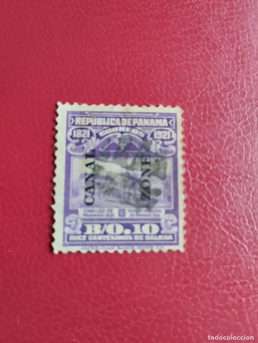 Sellos: REP&Uacute;BLICA DE PANAM&Aacute;, A&Ntilde;O 1921, SCOTT#63, NUEVO SIN GOMA, PALACIO MUNICIPAL DE PANAM&Aacute;, 10 CENTS.