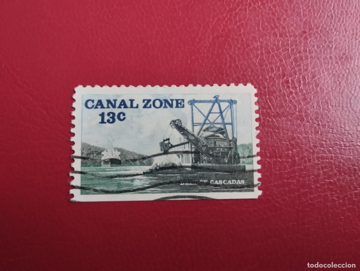 Sellos: SELLO DE LOS ESTADOS UNIDOS DE LA ZONA DEL CANAL, A&Ntilde;O 1976, SCOTT#163 USADO, 13C.