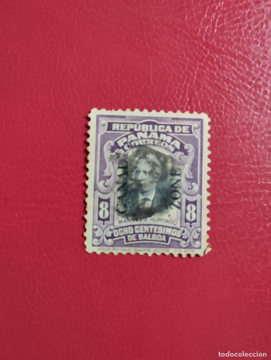 Sellos: SELLO DE LOS ESTADOS UNIDOS DE LA ZONA DEL CANAL, A&Ntilde;O 1909/1910, SCOTT#34, USADO