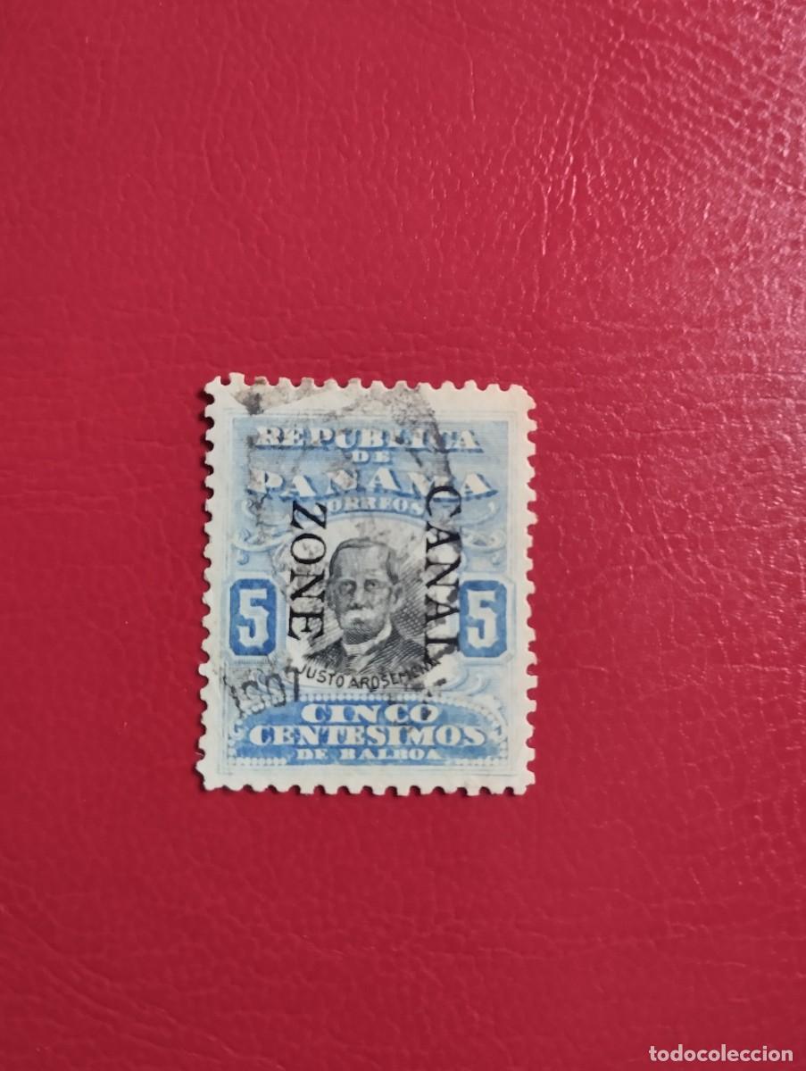 Sellos: SELLO DE ESTADOS UNIDOS DE LA ZONA DEL CANAL, A&Ntilde;O 1906, SCOTT#24, USADO, JUSTO AROSEMENA..