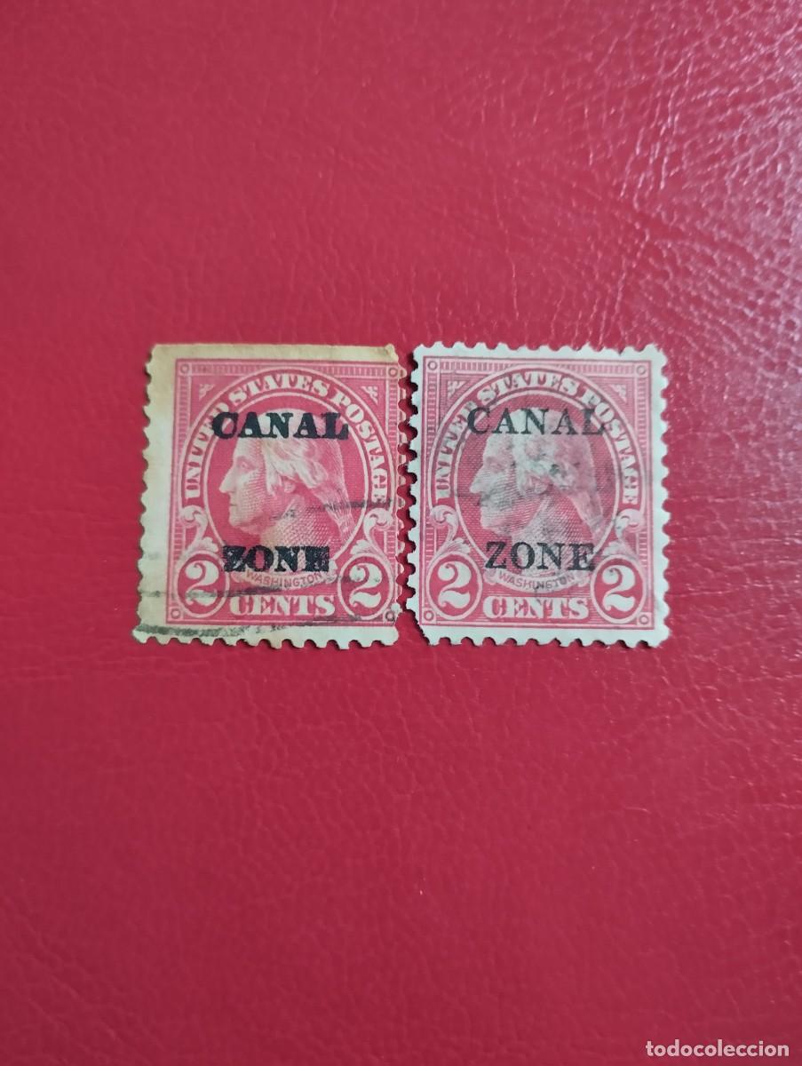 Sellos: SELLOS DE ESTADOS UNIDOS DE LA ZONA DEL CANAL, A&Ntilde;O 1924, SCOTT#73 USADOS.