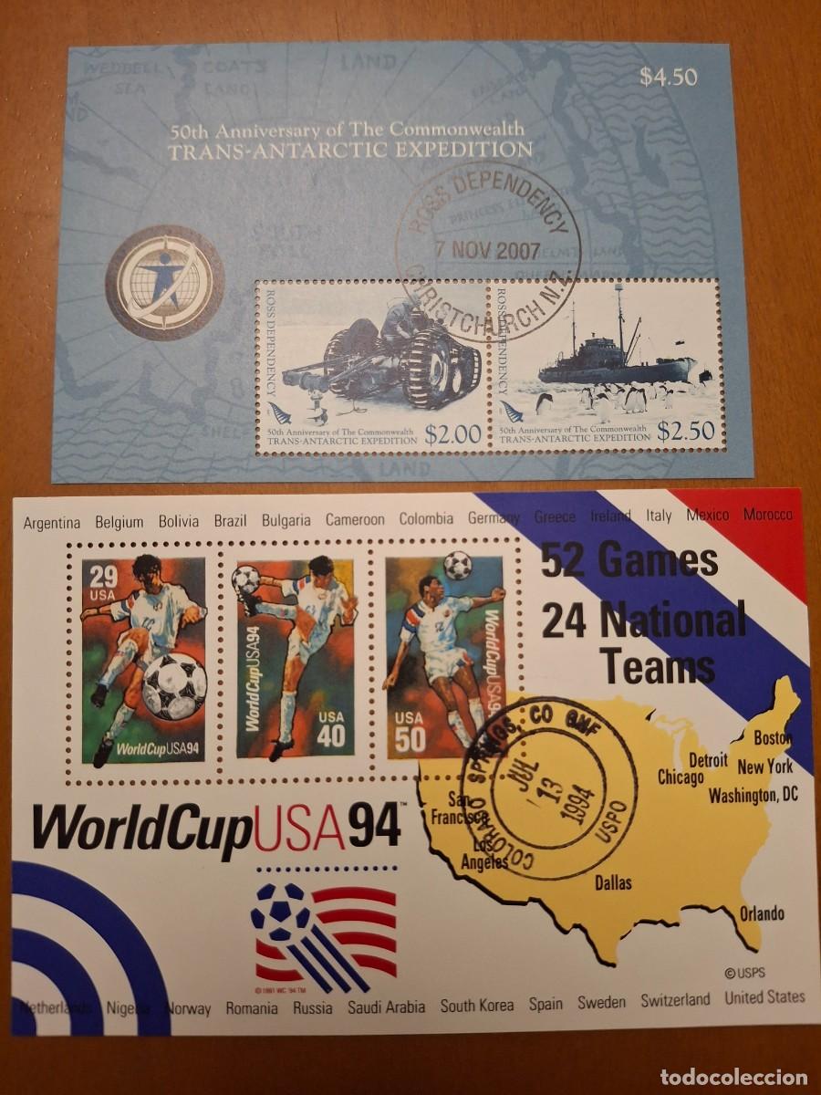 Stamps: HB337 HOJITAS BLOQUE de ESTADOS UNIDOS en usado ideal para tematicas (leer descripcion)