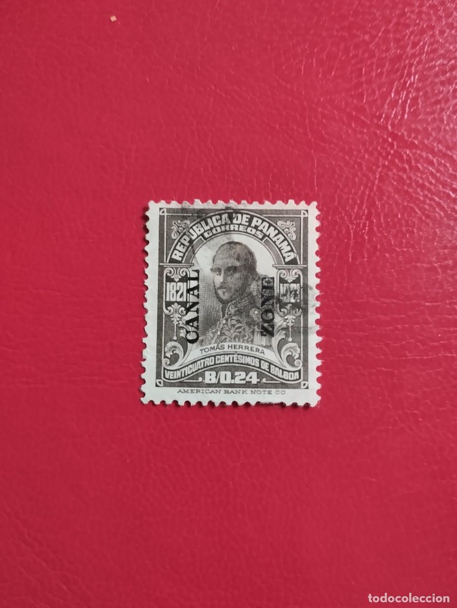 Sellos: SELLO DE LOS ESTADOS UNIDOS DE LA ZONA DEL CANAL, A&Ntilde;O 1921, USADO, SCOTT#65, 24 CENTS