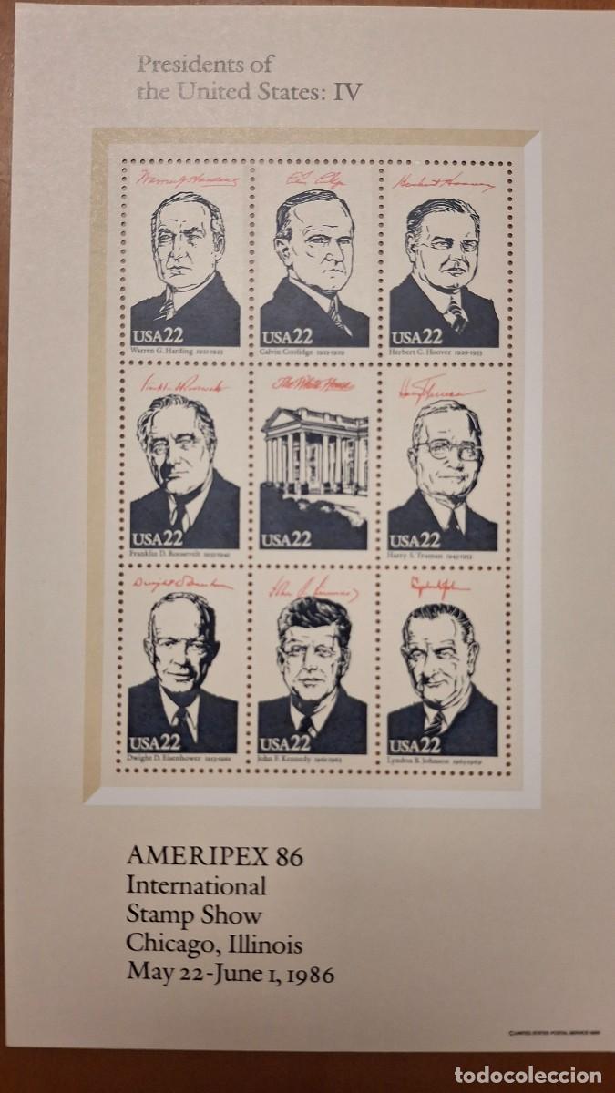 Stamps: HB359 HOJITAS BLOQUE de ESTADOS UNIDOS en NUEVO ideal para tematicas (leer descripcion)