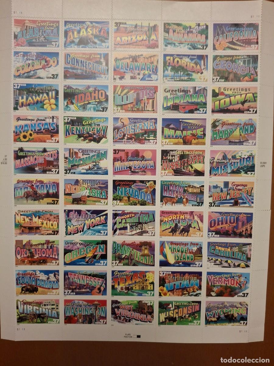 Timbres: HB397 HOJITAS BLOQUE de ESTADOS UNIDOS en NUEVO ideal para tematicas (leer descripcion)
