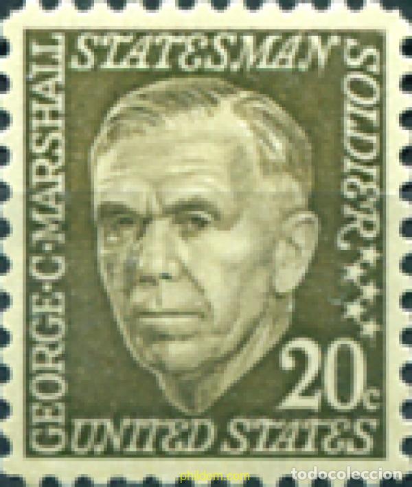 Sellos: 161872 MNH ESTADOS UNIDOS 1967 AMERICANOS CELEBRES