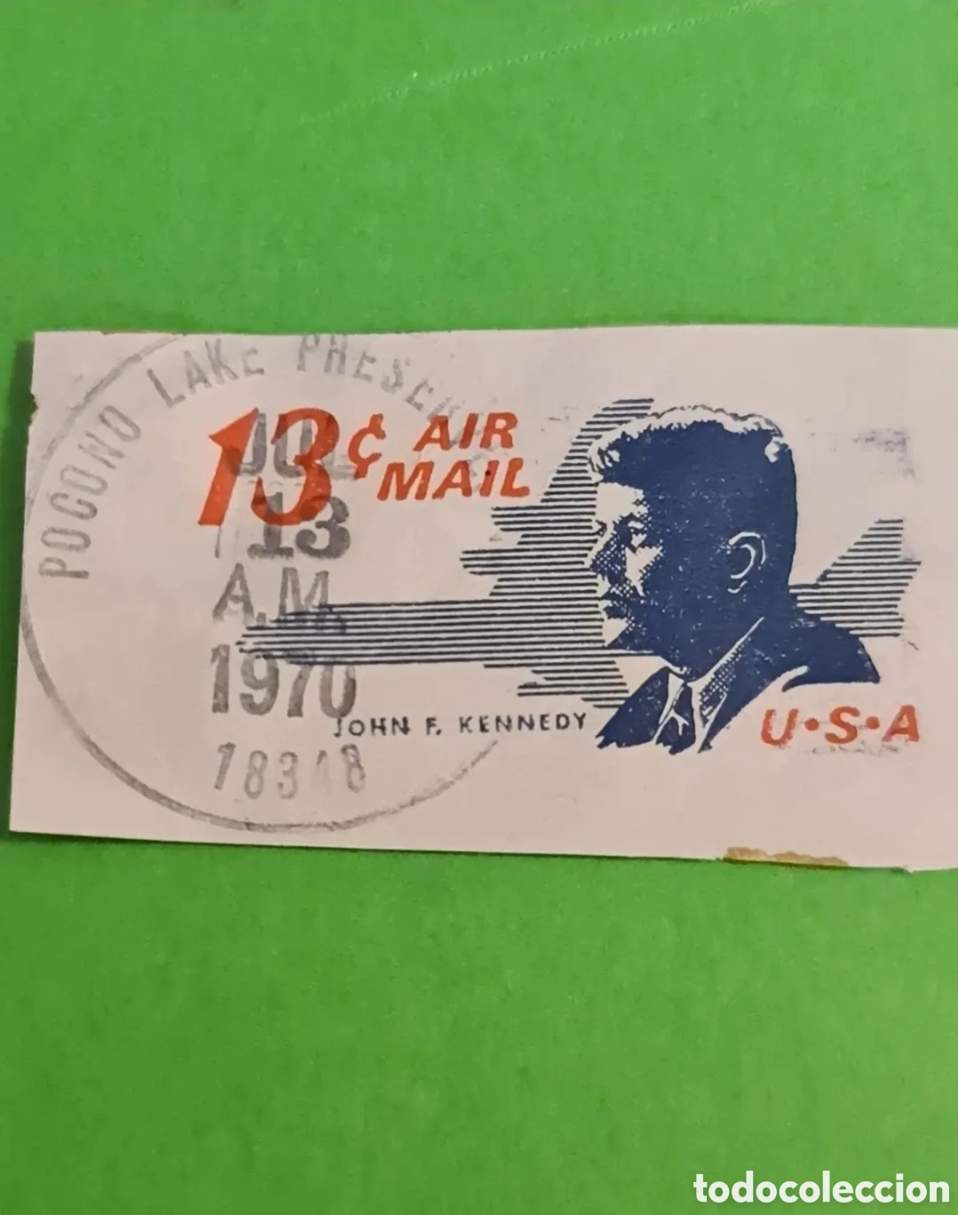 Timbres: USA STAMPS/ Recorte de timbre de carta.