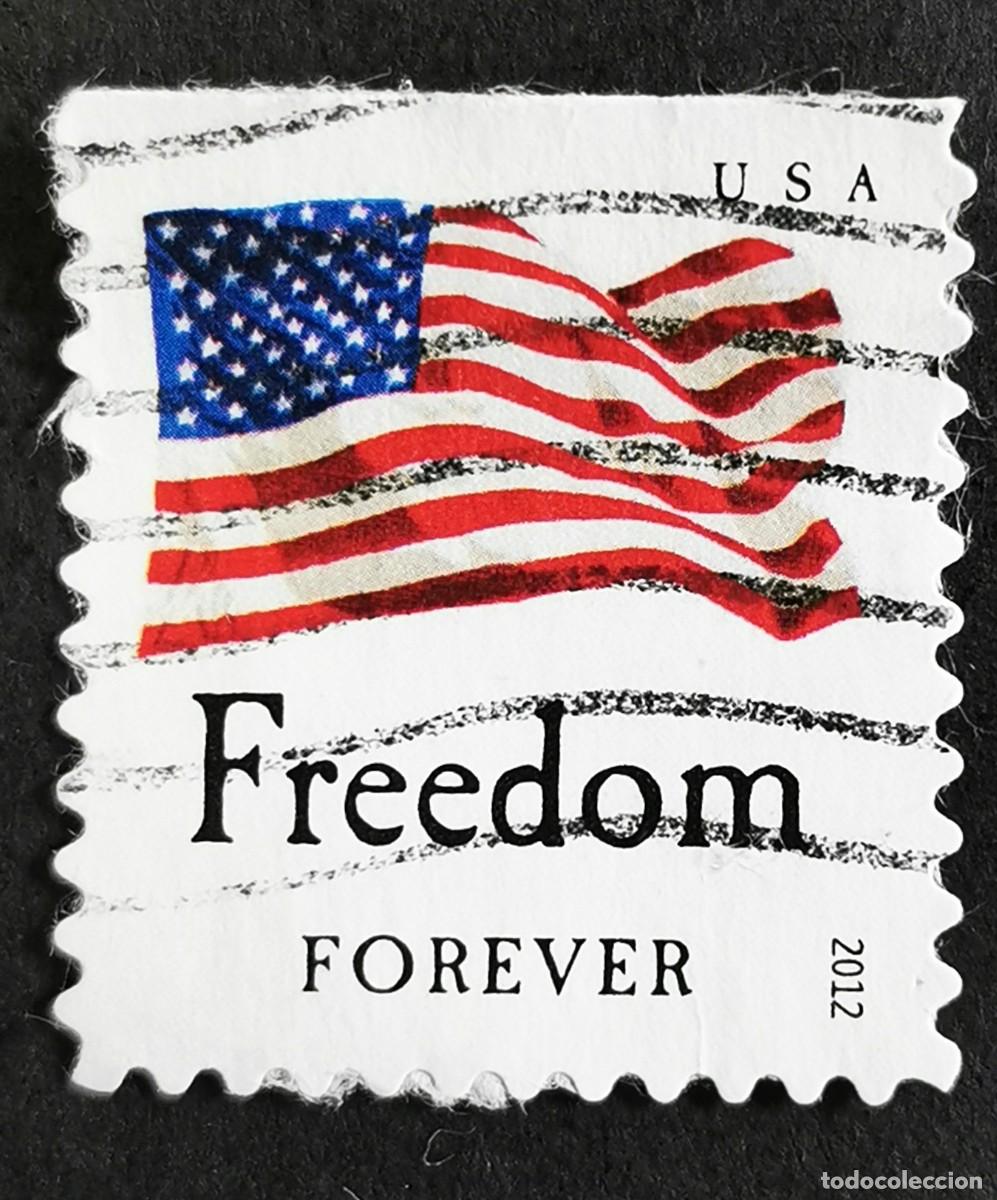 Sellos: SELLO ESTADOS UNIDOS U.S.A.2012, LIBERTAD, SIN VALOR FACIAL MICHEL US 4817BDO