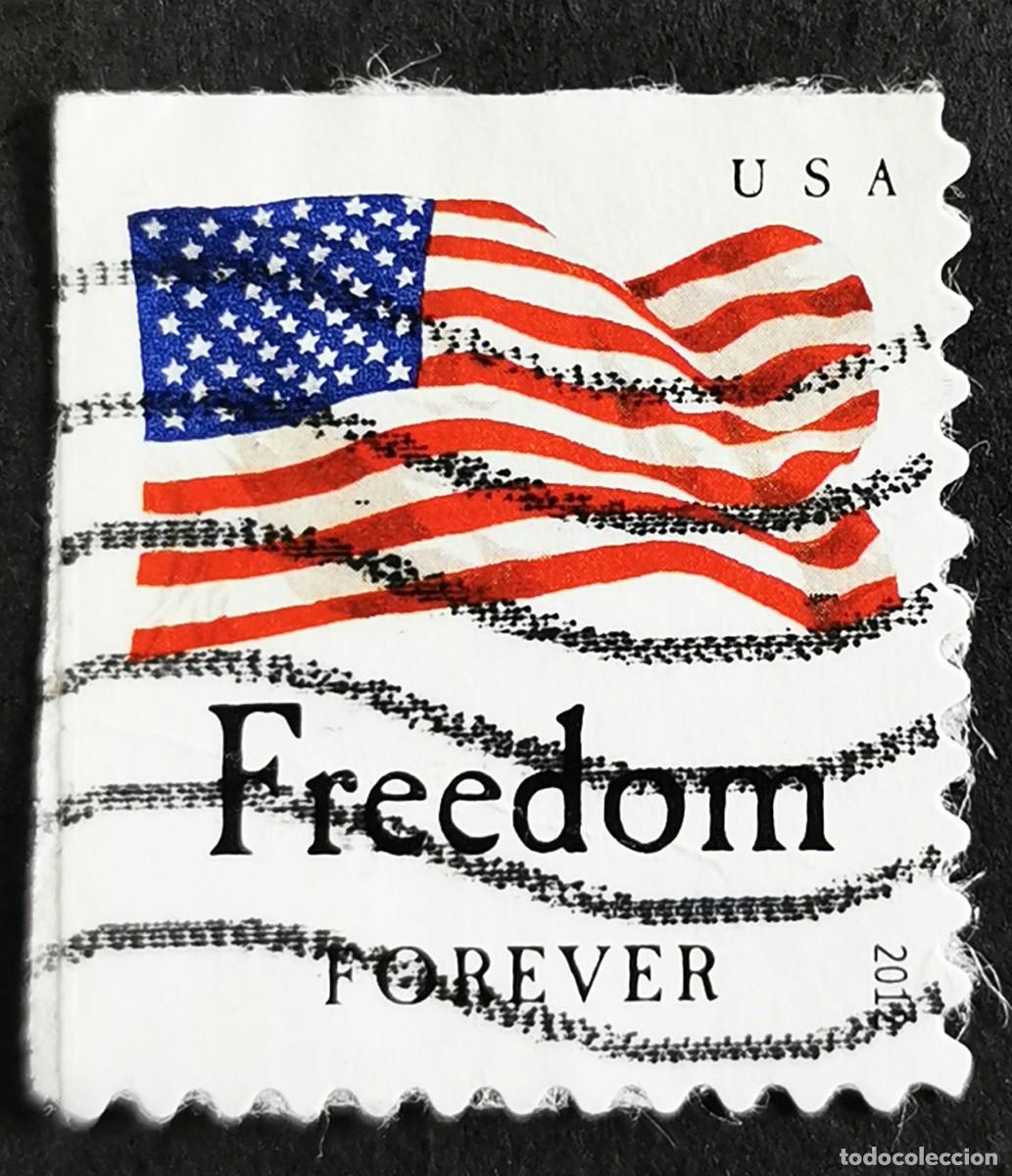 Sellos: SELLO ESTADOS UNIDOS U.S.A.2012, LIBERTAD, SIN VALOR FACIAL MICHEL US 4817BELO