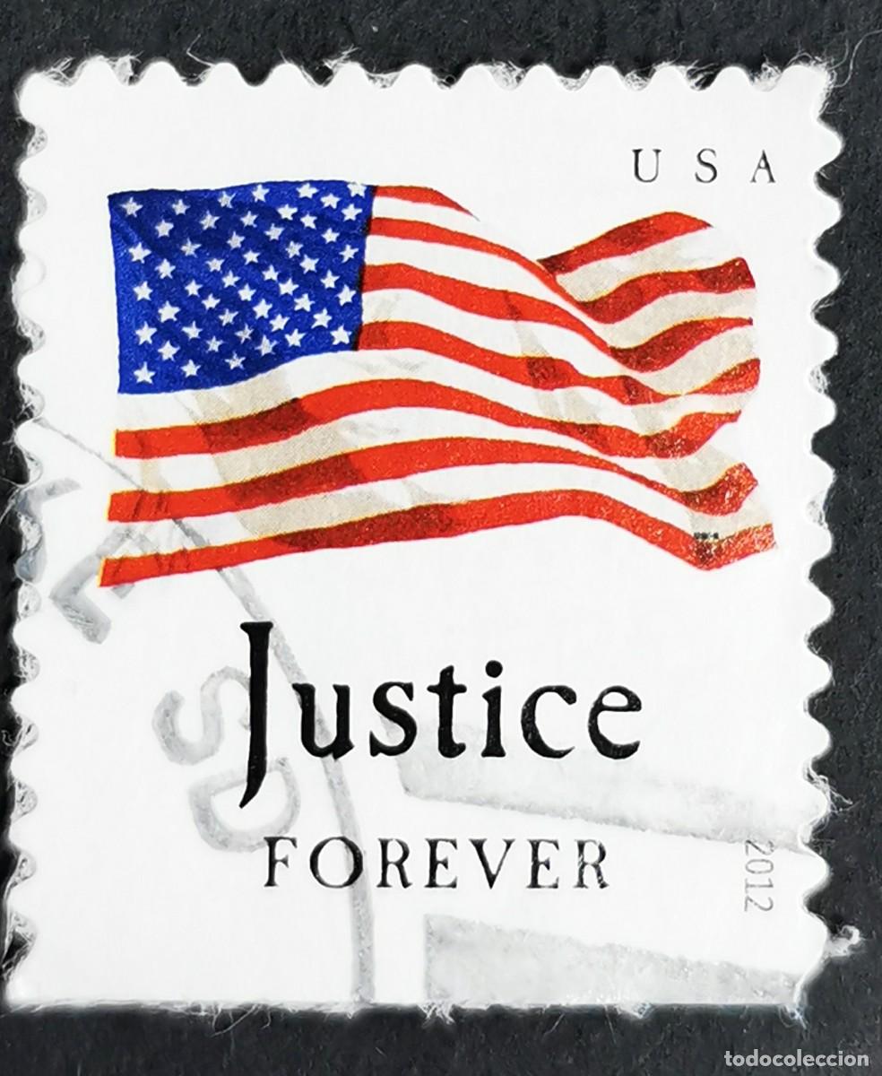 Sellos: SELLO ESTADOS UNIDOS U.S.A.2012, JUSTICIA, SIN VALOR FACIAL MICHEL US 4820BG