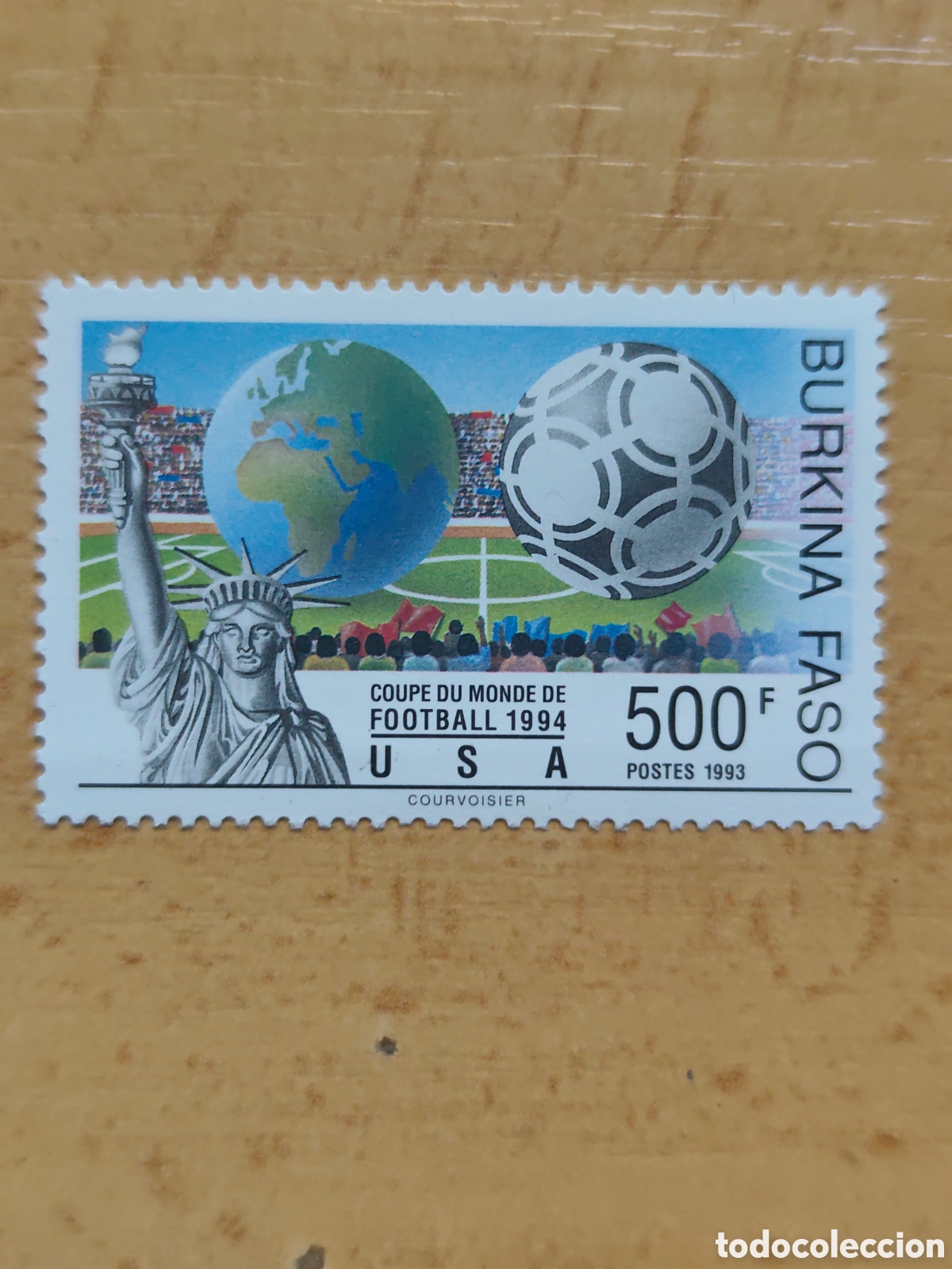 Sellos: [118754] Burkina Faso 1993 World Cup Football Soccer USA MNH