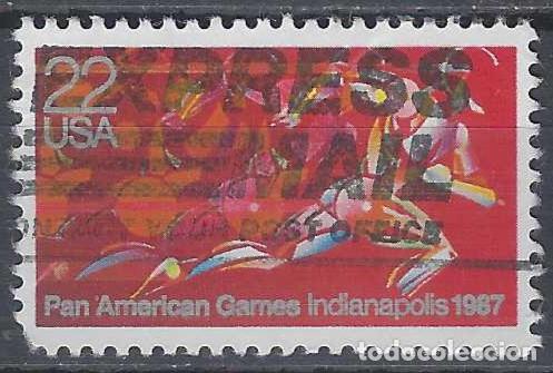 Francobolli: ESTADOS UNIDOS 1987 - JUEGOS PANAMERICANOS - USADO