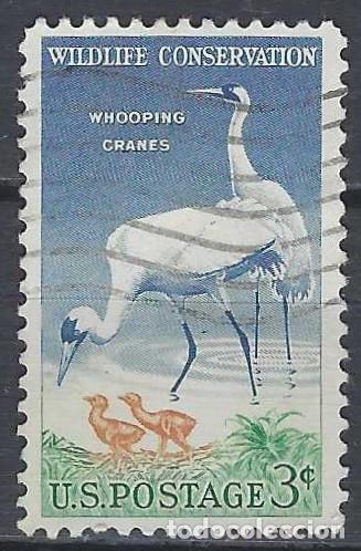 Francobolli: ESTADOS UNIDOS 1957 - FAUNA, AVES - USADO
