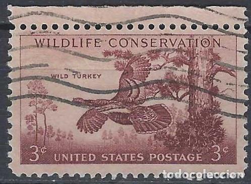Briefmarken: ESTADOS UNIDOS 1956 - CONSERVACI&Oacute;N DE LA NATURALEZA - USADO