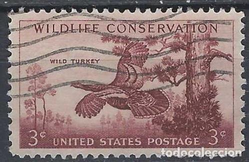 Briefmarken: ESTADOS UNIDOS 1956 - CONSERVACI&Oacute;N DE LA NATURALEZA - USADO
