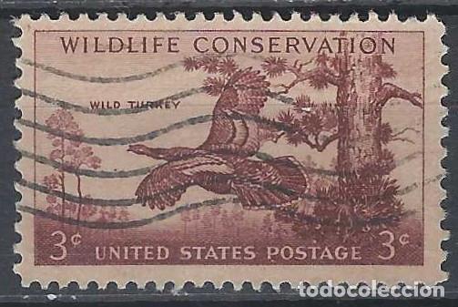 Briefmarken: ESTADOS UNIDOS 1956 - CONSERVACI&Oacute;N DE LA NATURALEZA - USADO