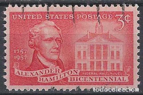 Stamps: ESTADOS UNIDOS 1957 - PERSONAJES - USADO