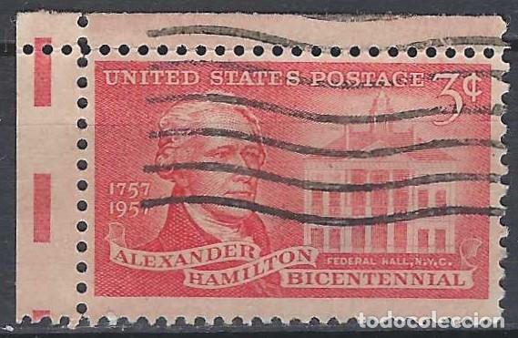 Stamps: ESTADOS UNIDOS 1957 - PERSONAJES - USADO