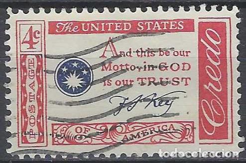 Briefmarken: ESTADOS UNIDOS 1960 - CREDO AMERICANO - USADO