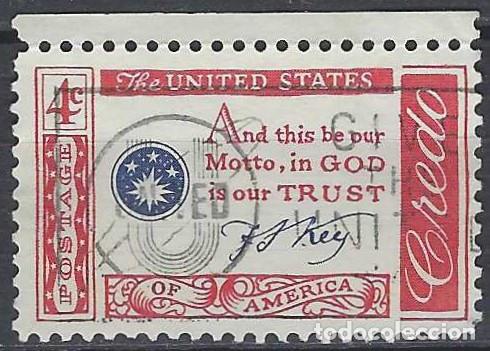 Briefmarken: ESTADOS UNIDOS 1960 - CREDO AMERICANO - USADO