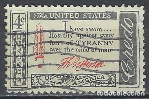 Briefmarken: ESTADOS UNIDOS 1960 - CREDO AMERICANO - USADO