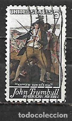Stamps: 1968: 125 Aniversario de la muerte del pintor John Trumbull, 1756 - 1843 (usado)