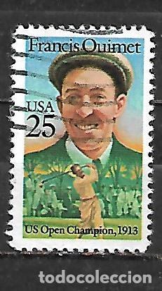 Selos: 1988: Francis Quimet, 1893 - 1967 golfista (usado)