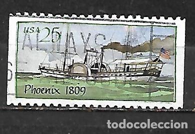 Sellos: 1989: Barcos de vapor - Phoenix 1809 (usado)