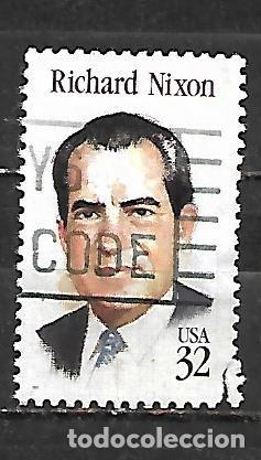 Sellos: 1995: Richard Nixon, 1913 - 1994. 37&ordm; Presidente de Estados Unidos (usado)