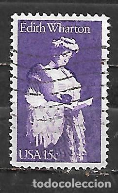Briefmarken: 1980: Edith Wharton, 1862 - 1937 novelista (usado)